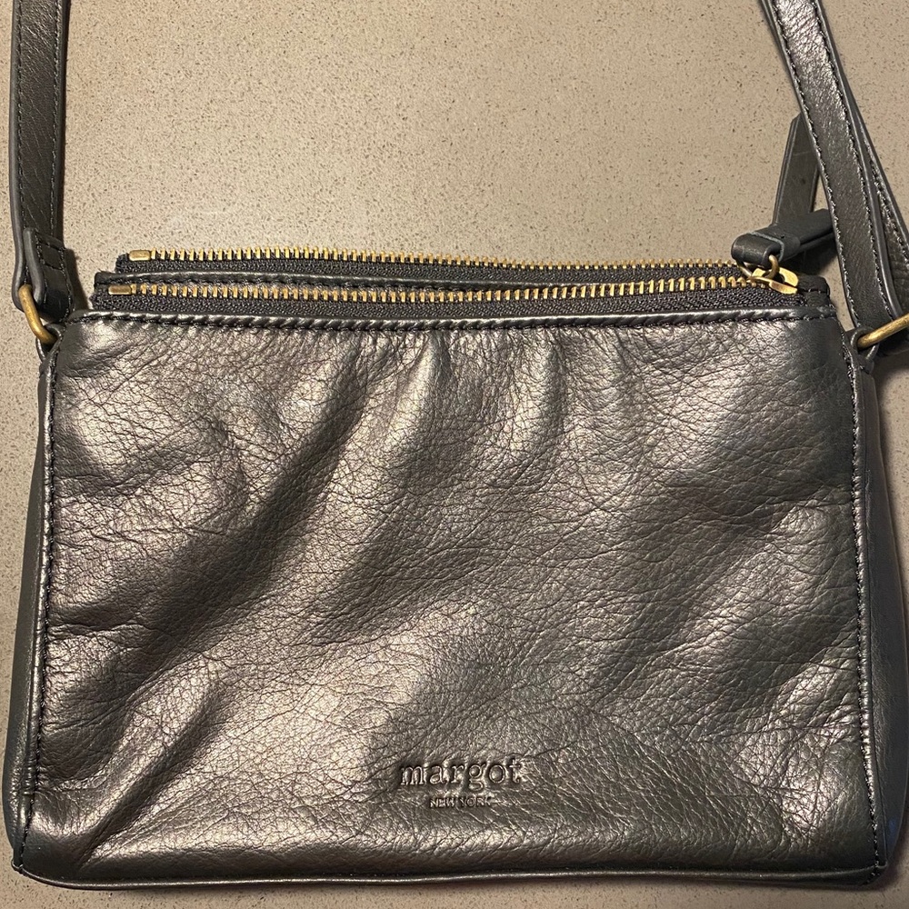 Margot black crossbody bag